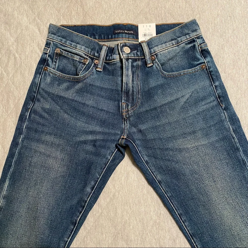 NWT Lucky Brand 110 Slim Beverly Glen Jeans - Picture 1 of 12